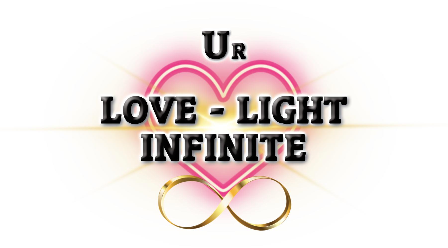 Deeply Gr8ful Logo = You Are - LOVE - LIGHT - INFINITE
